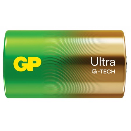 GP Ultra αλκαλική μπαταρία D - LR20 10 Years Design Life GP Ultra αλκαλική μπαταρία D - LR20 10 Years Design Life