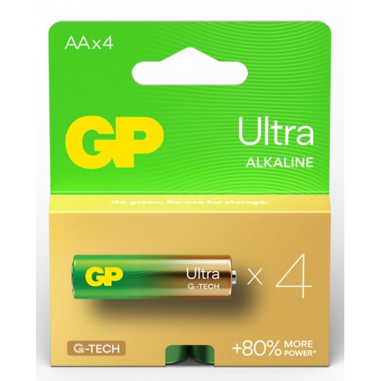 GP Ultra alkaline AA - LR06 10 Years Design Life