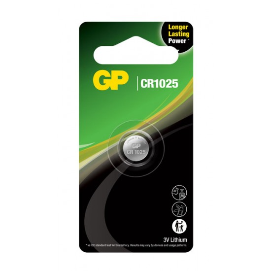 GP CR1025 Lithium button cell 3V 