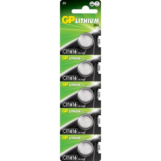 GP CR1216 Lithium button cell 3V 25mAh