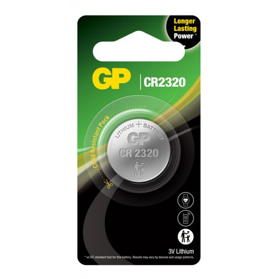 GP CR2320 Lithium button cell 3V