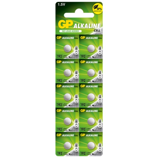 GP 192 alkaline cell 1.5V GP 192 alkaline cell 1.5V