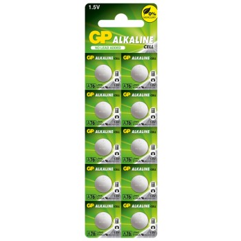 GP Α76 αλκαλική μπαταρία 1.5V (LR44)