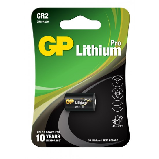 GP CR2 PRO Lithium photo battery 3V