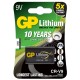 GP CRV9 Lithium battery 9V GP CRV9 Lithium battery 9V