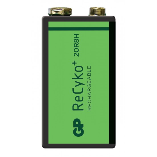 GP Recyko rechargeable battery NiMh 9V 200 mAh GP Recyko rechargeable battery NiMh 9V 200 mAh
