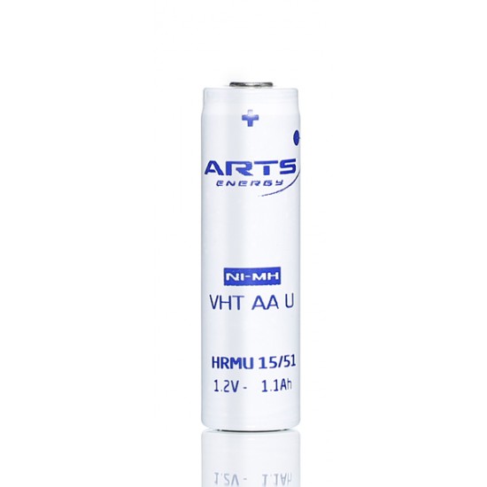 Arts/Saft επαναφορτιζόμενη μπαταρία VHT AA U 1.1Ah NiMh 1.2V θερμοκρασίας