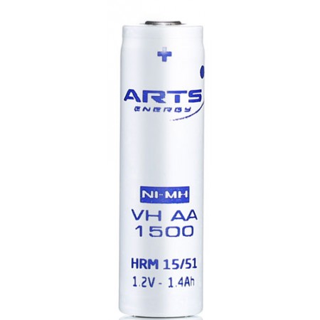 Arts/Saft rechargeable battery NiMh VH AA 1.2V 1500mAh NiMh
