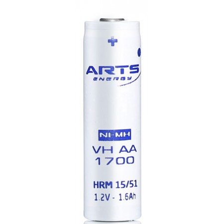 Arts/Saft επαναφορτιζόμενη μπαταρία VH AA 1700 NiMh 1.2V Arts/Saft επαναφορτιζόμενη μπαταρία VH AA 1700 NiMh 1.2V