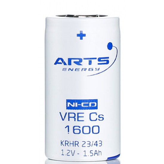 Arts/Saft επαναφορτιζόμενη μπαταρία VRE CS 1600mAh NiCd Arts/Saft επαναφορτιζόμενη μπαταρία VRE CS 1600mAh NiCd