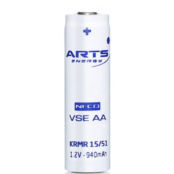 Arts/Saft rechargeable battery NiCd VSE AA 940mAh CFG 1.2V
