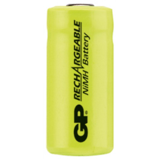 GP cylindrical battery 1/3AA 250mAh NiMh 
