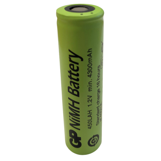 GP 18670 cylindrical battery LAH 4500mAh NiMh 