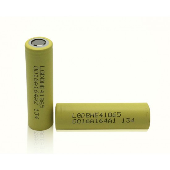 LG 18650HE4 2500mAh Li-ion battery