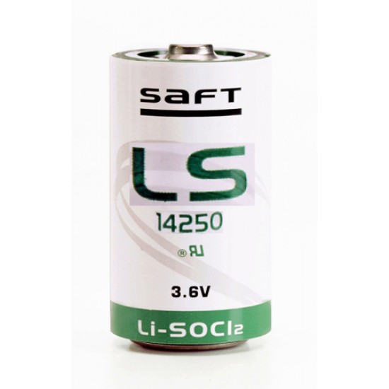 Saft LiSoCl2 battery LS14250 1/2AA 3.6V