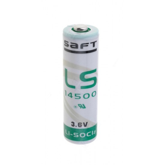 Saft LiSoCl2 battery LS14500 AA 3.6V