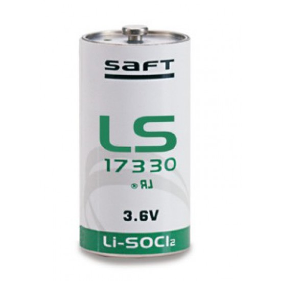Saft LiSoCl2 battery LS17330 3.6V