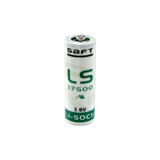 Saft LiSoCl2 battery LS17500 3.6V A size