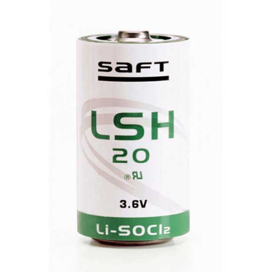 Saft μπαταρία LiSoCl2 D LSH20