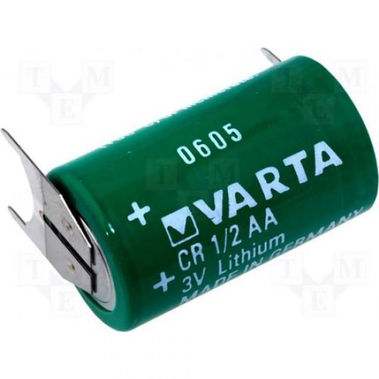 Varta CR 1/2AA 3V with PCB