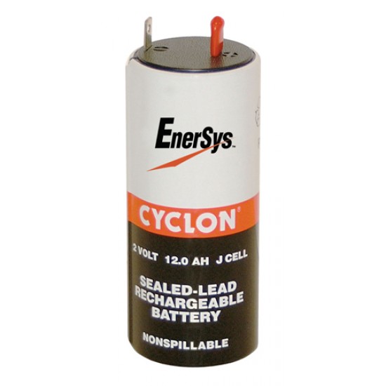 Enersys Cyclon battery size J cell 2V 12Ah