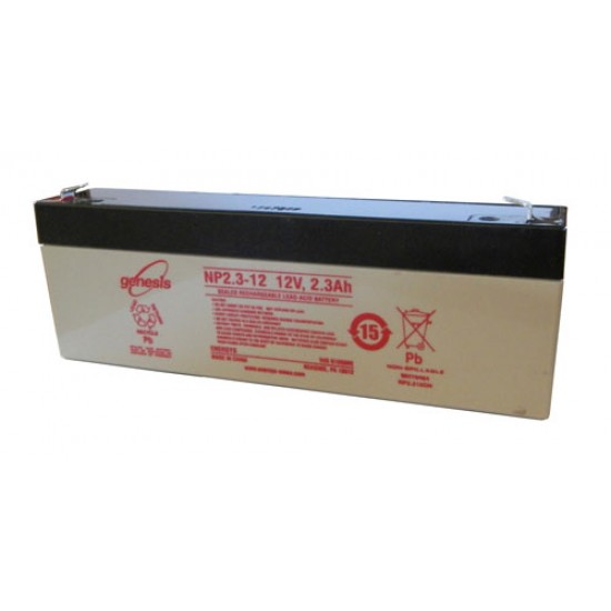 Genesis Lead Acid battery NP 2.3Ah 12V Genesis Lead Acid battery NP 2.3Ah 12V