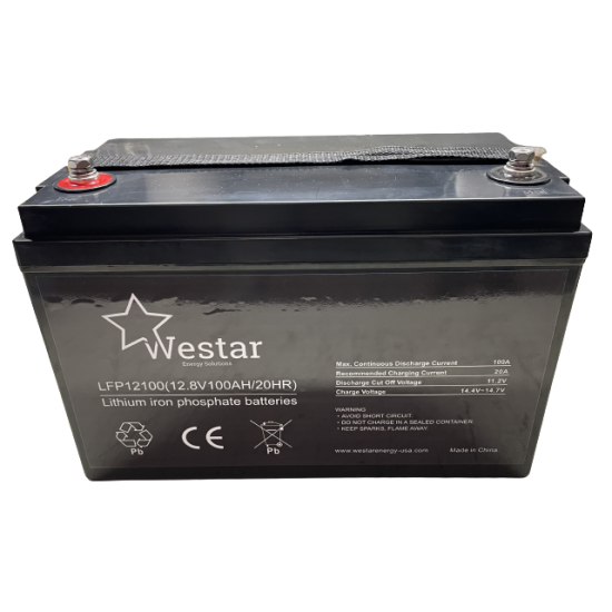 Westar μπαταρία LiFePo4 12V 100Ah (6LF100) 