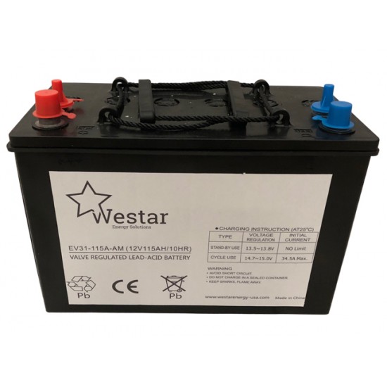 Westar Lead Acid Battery 12V 115Ah Westar Lead Acid Battery 12V 115Ah