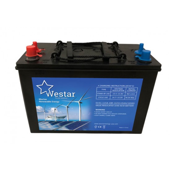 Westar Μπαταρία Μολύβδου EV 12V 115Ah 