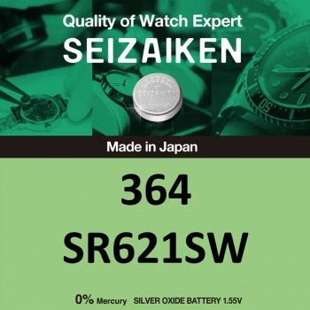 SEIZAIKEN 364 silver oxide button cell