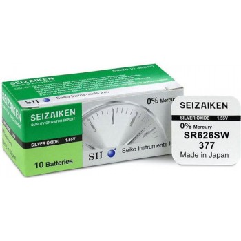 SEIZAIKEN 377 silver oxide button cell