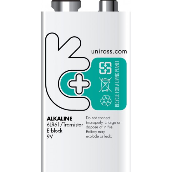 Uniross Power Plus alkaline 9V - 6LR61