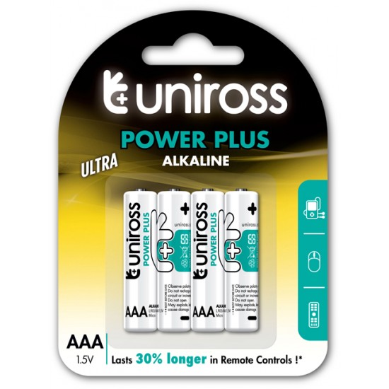 Uniross Power Plus alkaline AAA - LR03