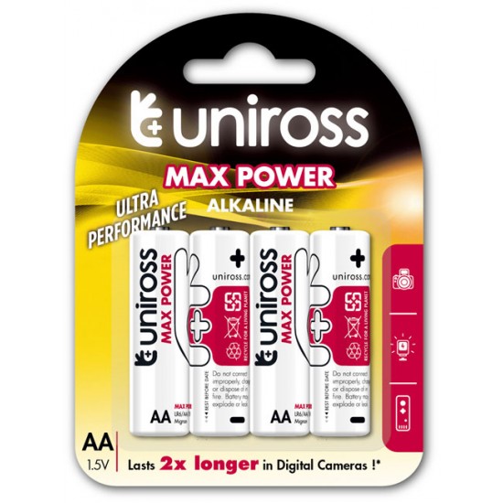 Uniross MAX Power alkaline AA - LR06