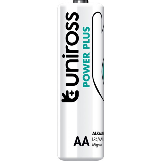 Uniross Power Plus alkaline AA - LR06 Uniross Power Plus alkaline AA - LR06
