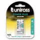 Uniross Power Plus αλκαλική μπαταρία AAA - LR03 