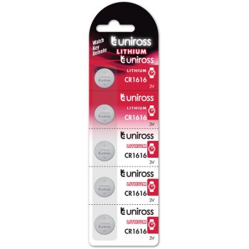 UNIROSS CR1616 Lithium button cell 3V 