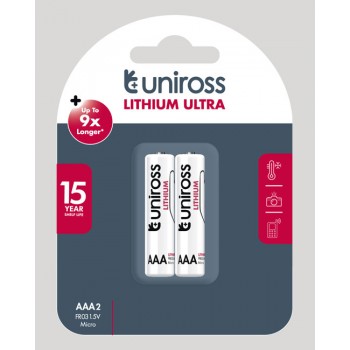 Uniross Lithium AAA 1.5V