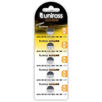 Uniross LR54  (189) alkaline cell 1.5V