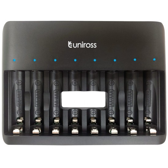 Uniross 8 Bay Rapid USB