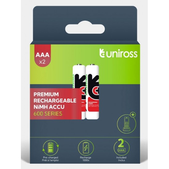 Uniross HYBRIO AAA 600mAh 1.2V Uniross HYBRIO AAA 600mAh 1.2V