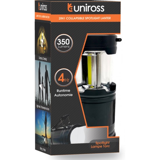 Uniross collabsible Camping LED Flash Light/Latern