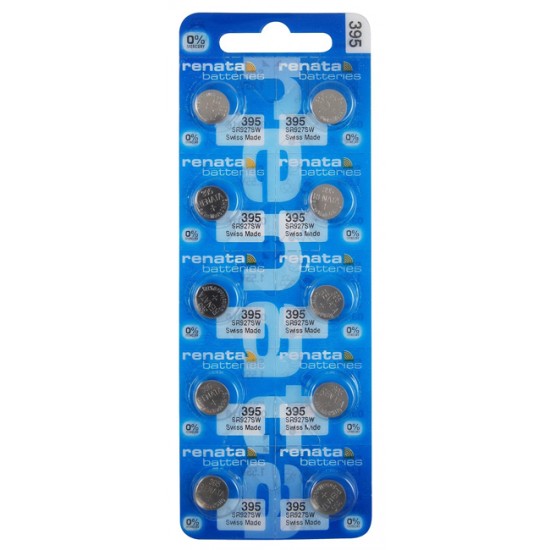 Renata 395 silver oxide button cell Renata 395 silver oxide button cell