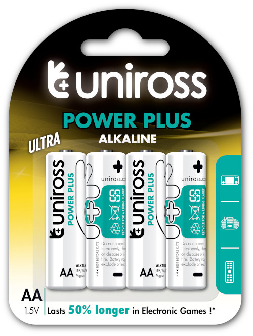 Alkaline batteries